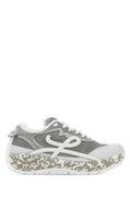 Grey Logo Sneakers 1