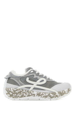 Grey Logo Sneakers 1