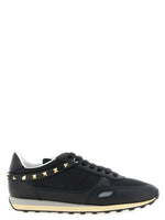 Black Studded Sneakers 1