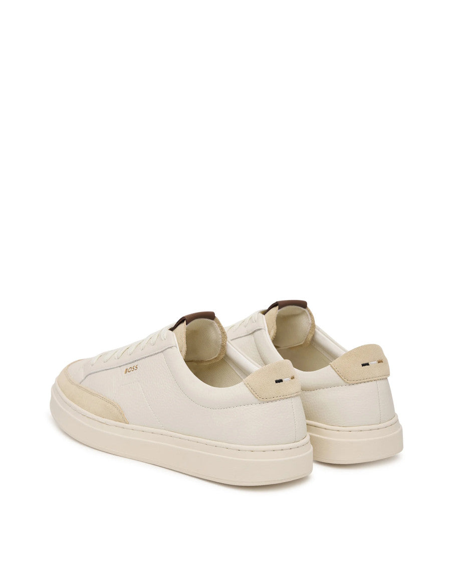 White Logo Classic Sneakers 3