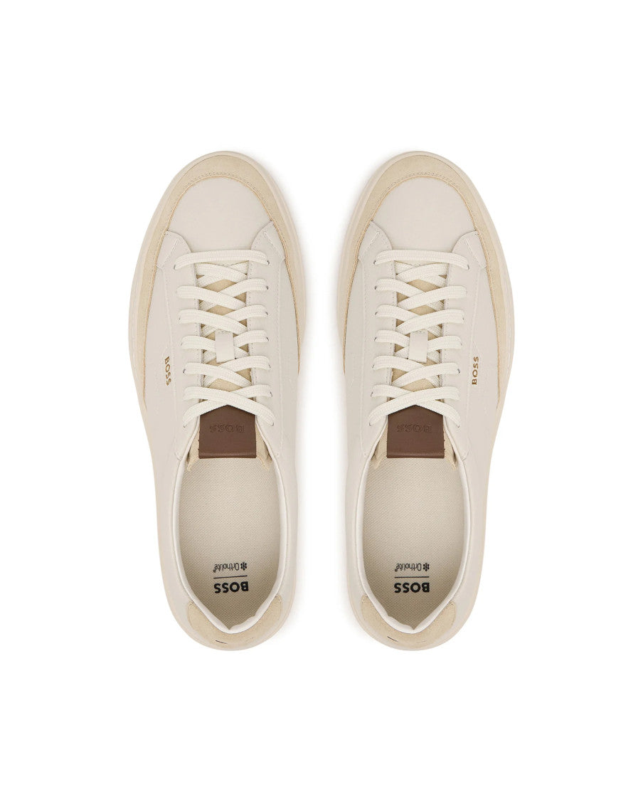 White Logo Classic Sneakers 4
