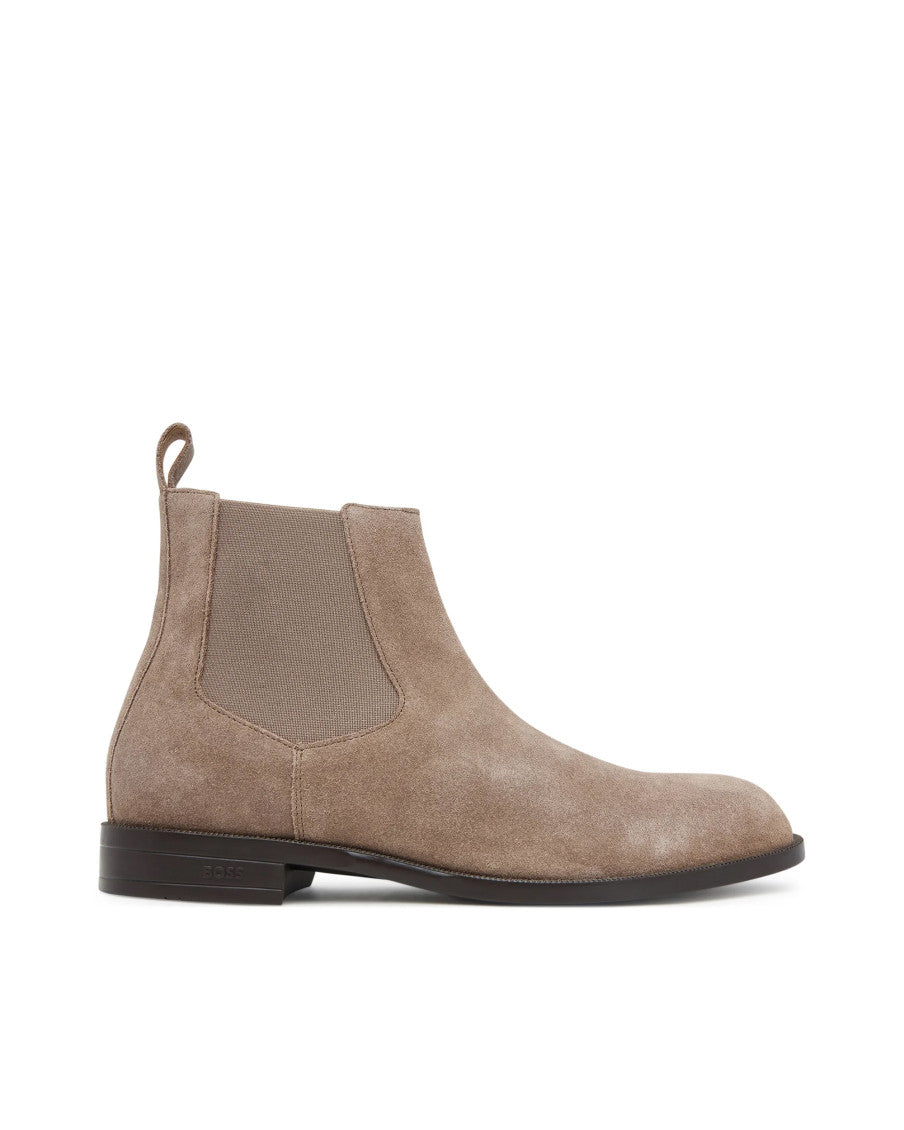 Beige Chelsea Boots 1