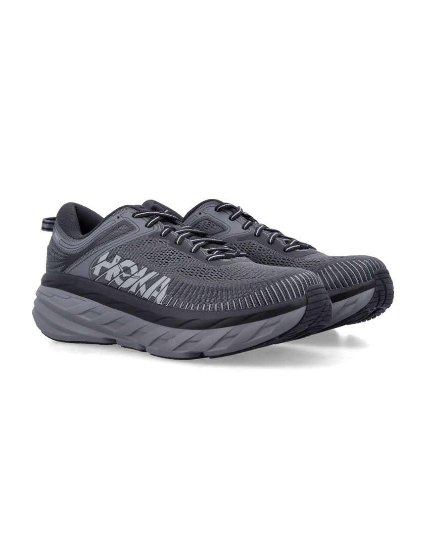 Grey Logo Sneakers 2