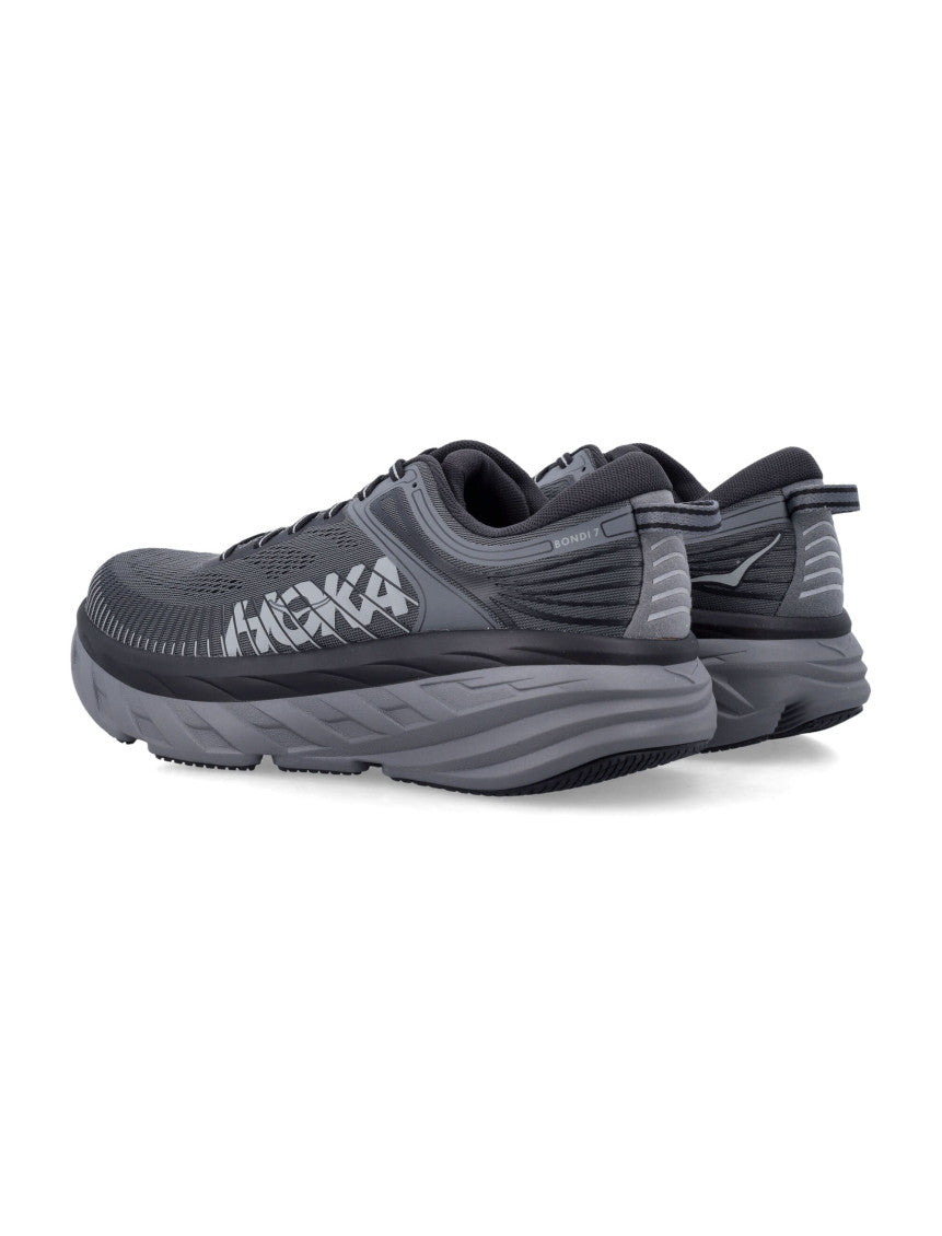 Grey Logo Sneakers 4