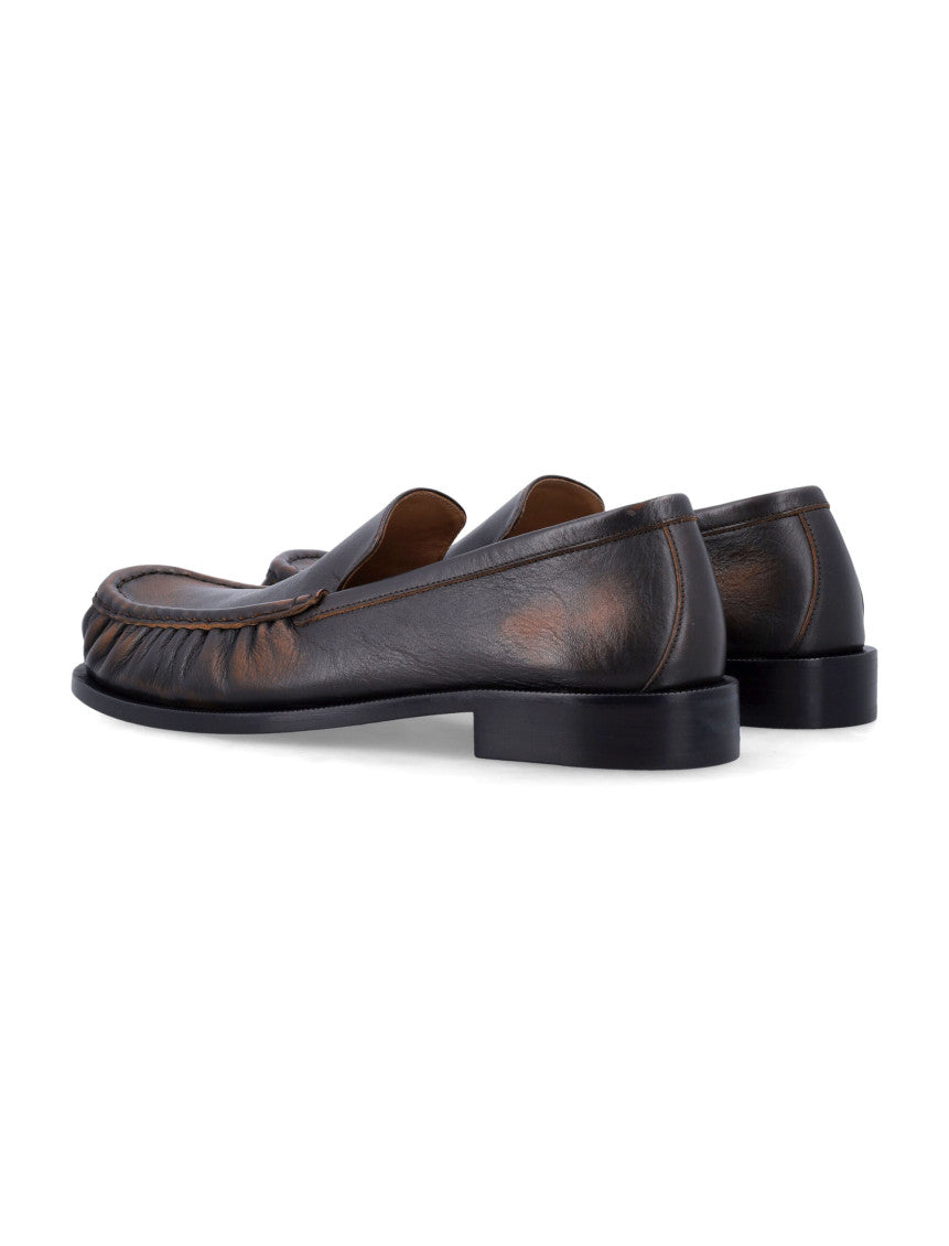 Brown Leather Loafers 3
