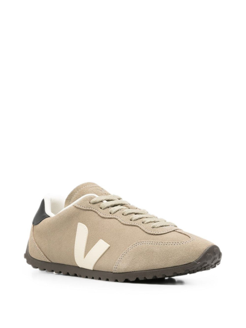 Beige Logo Sneakers 2
