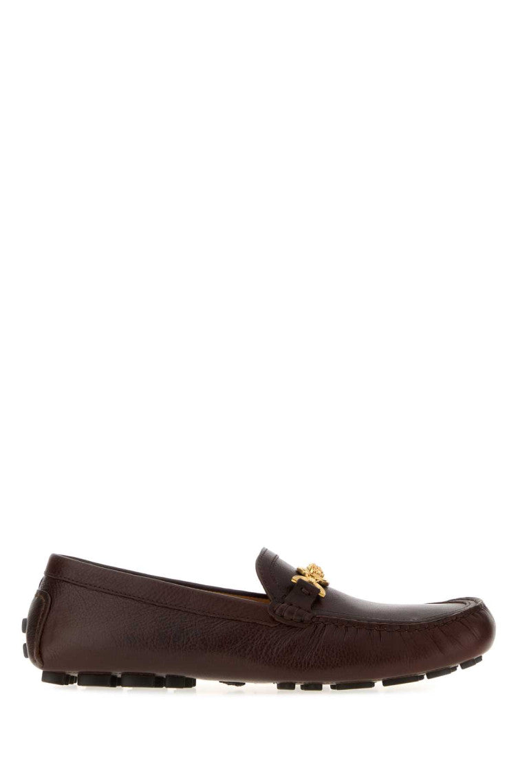 Brown Leather  Loafers 1