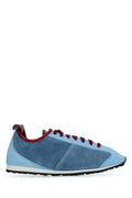 Blue Color Block Sneakers 1