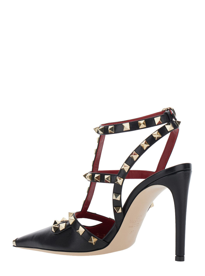 Black Studded Pumps 3