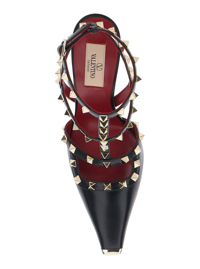 Black Studded Pumps 4