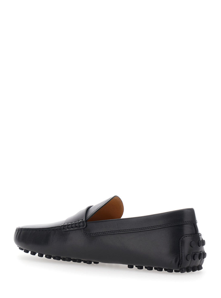 Black Logo Loafers 3