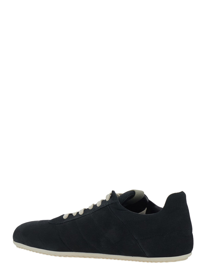 Black Suede Low Top Sneakers 3