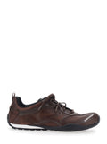 Brown Radar Logo Sneakers 1