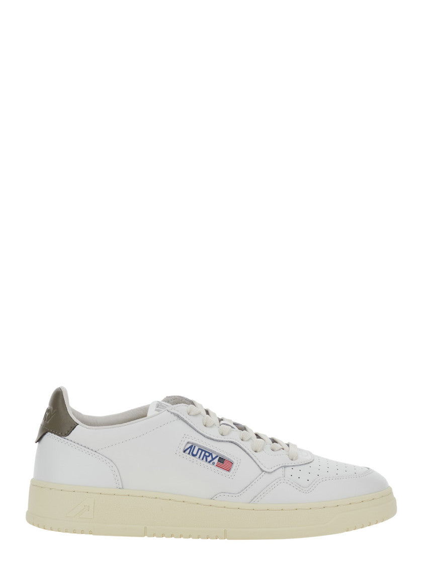White Logo Sneakers 1