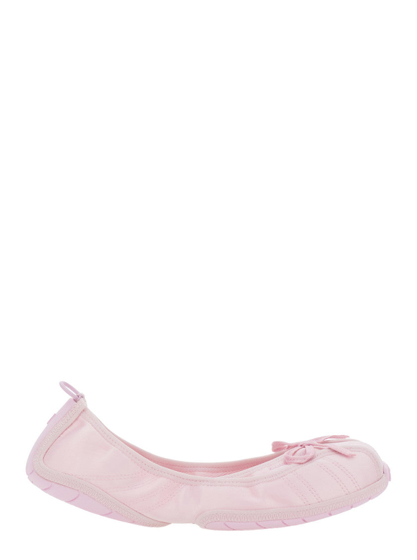 Pink Bow Ballet Flats 1
