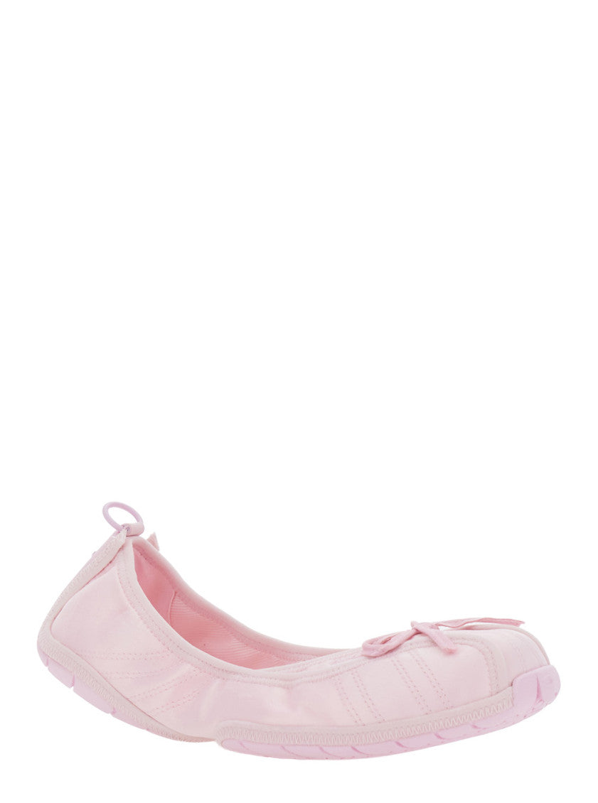 Pink Bow Ballet Flats 2