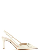 White Logo Pumps 1