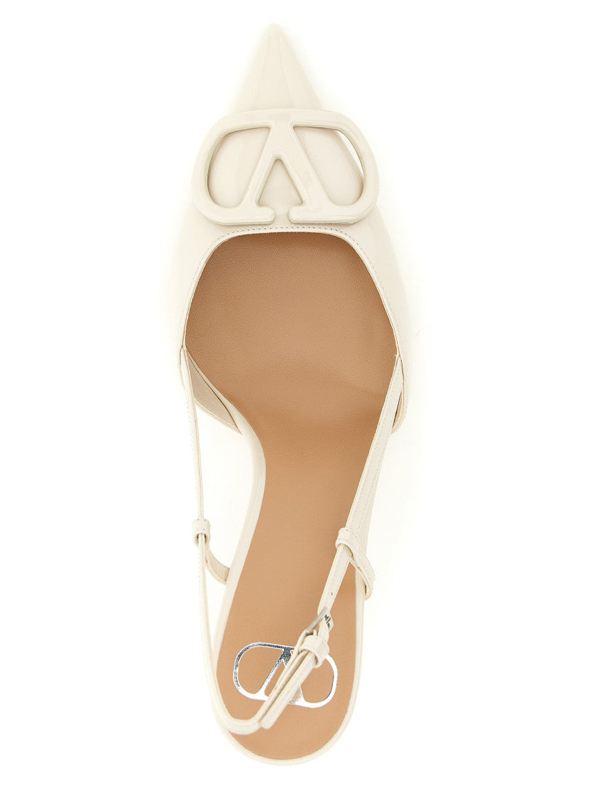White Logo Pumps 4