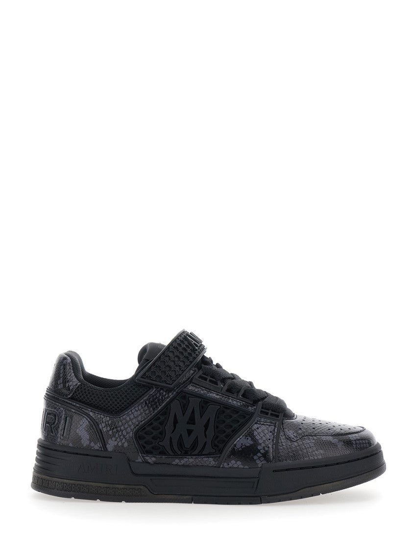 Black Logo Skyline Sneakers 1