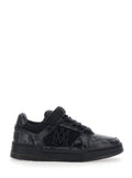 Black Logo Skyline Sneakers 1