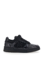 Black Logo Skyline Sneakers 1