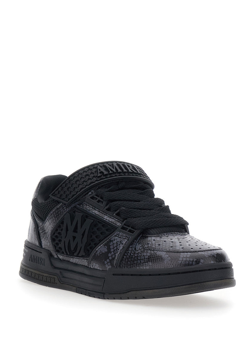 Black Logo Skyline Sneakers 2