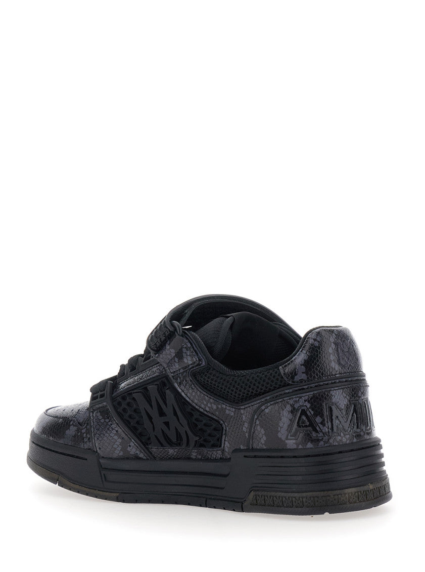 Black Logo Skyline Sneakers 3