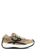 Beige Logo Sneakers 1