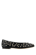 Black Studded Ballet Flats 1