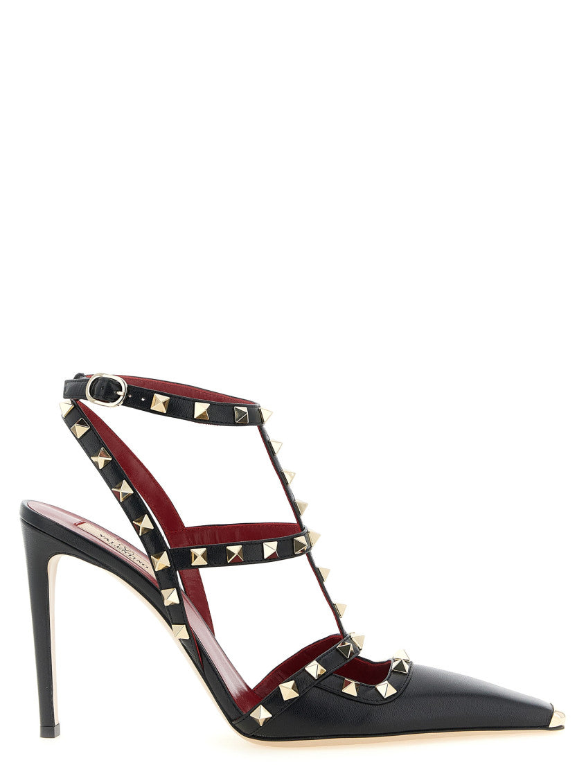 Black Studded Pumps 1