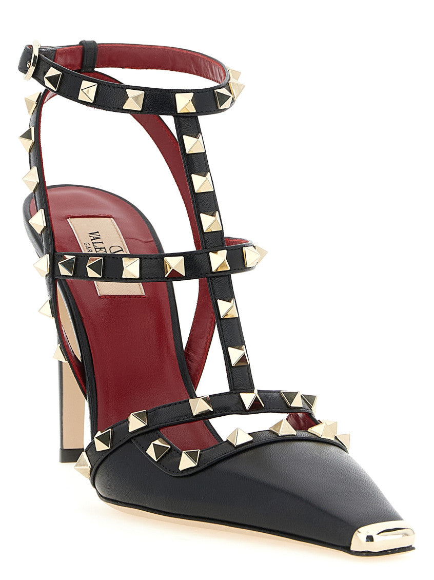 Black Studded Pumps 2