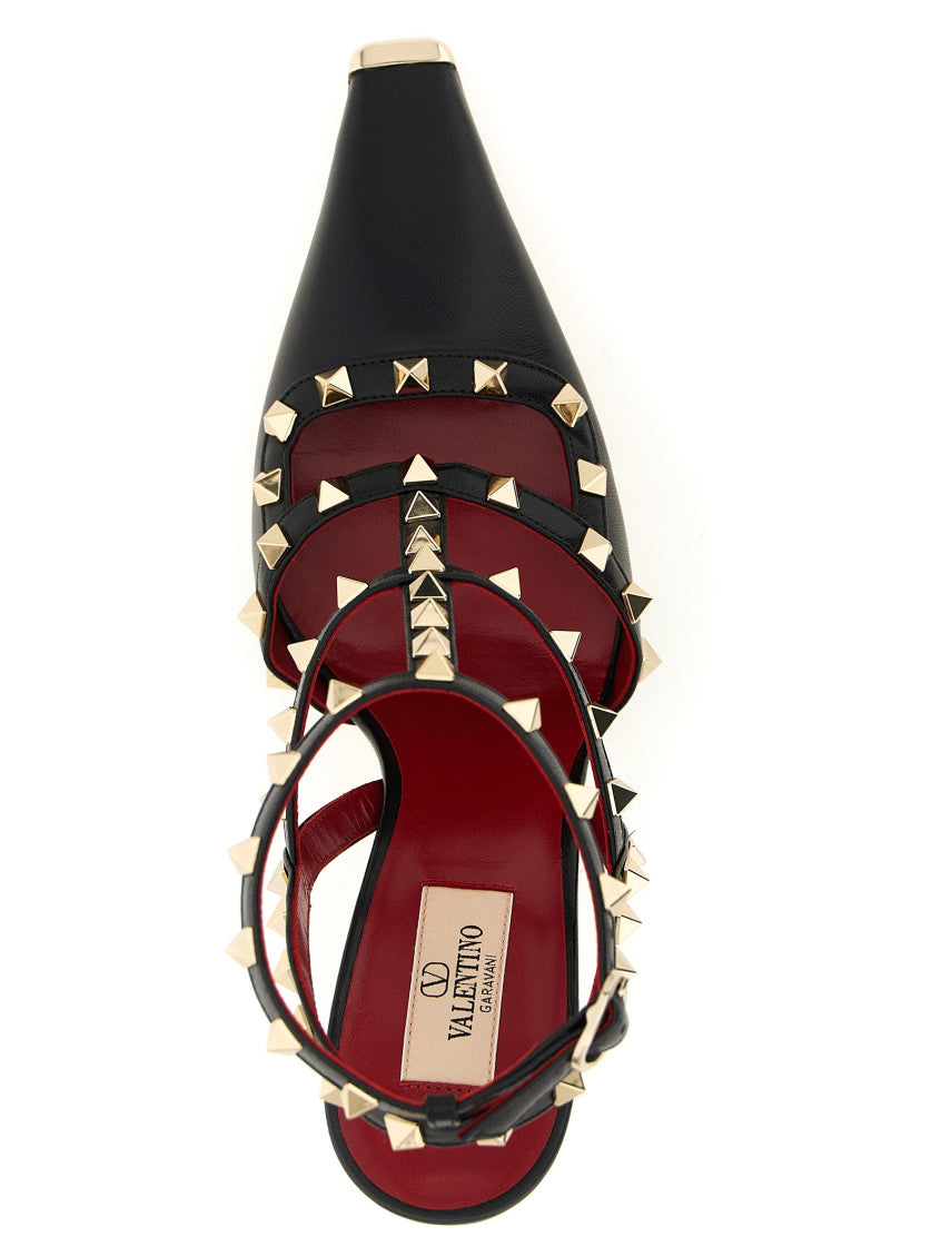 Black Studded Pumps 4
