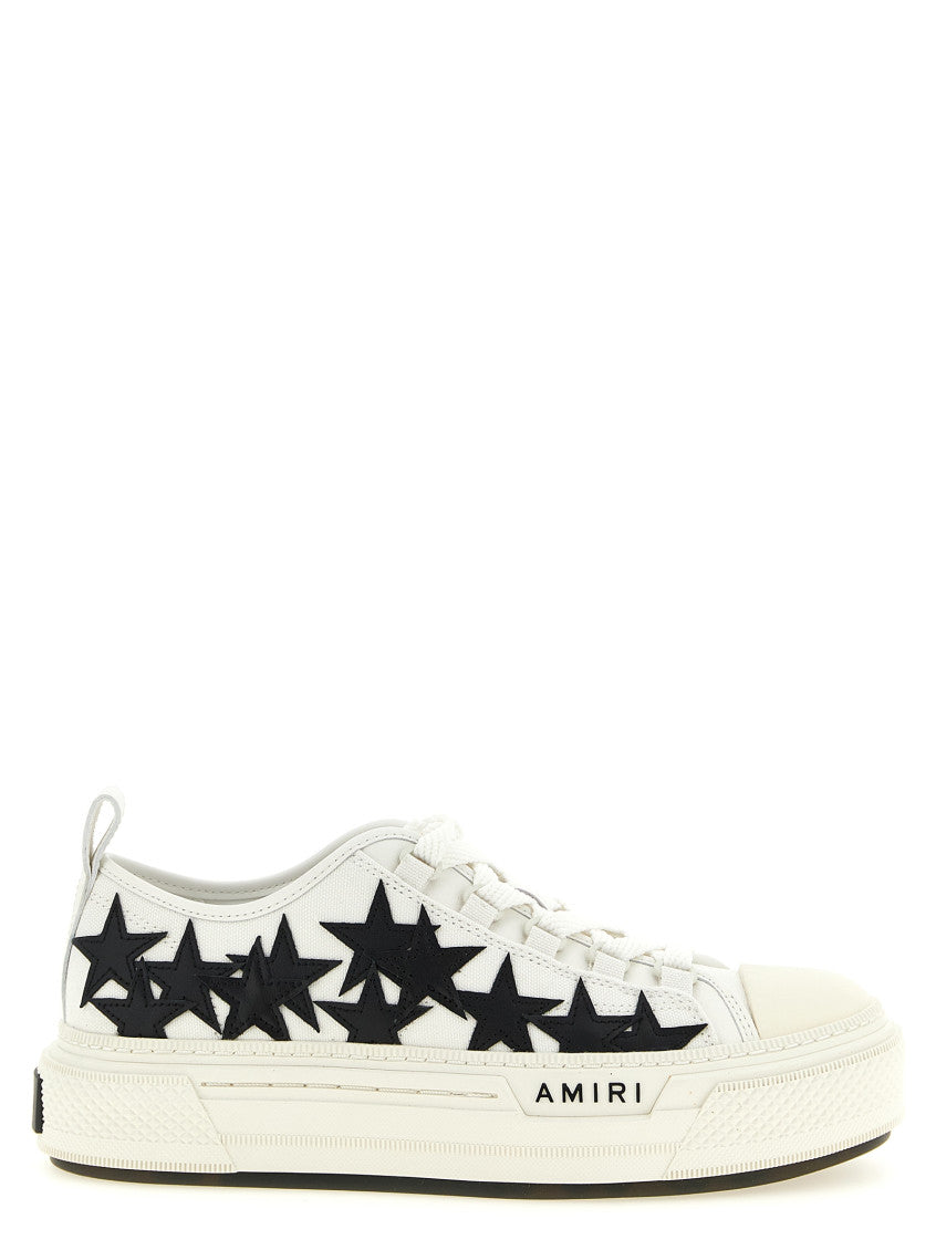 White Stars Court Sneakers 1