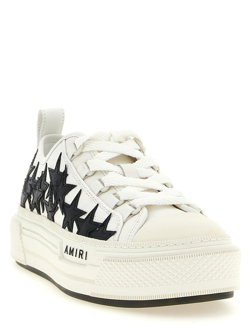 White Stars Court Sneakers 2