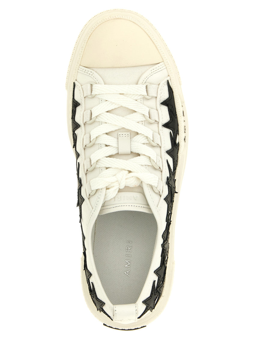 White Stars Court Sneakers 4