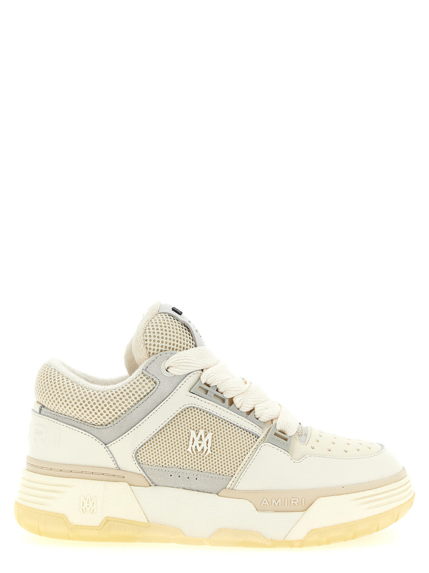 White MA-1 Logo Sneakers 1