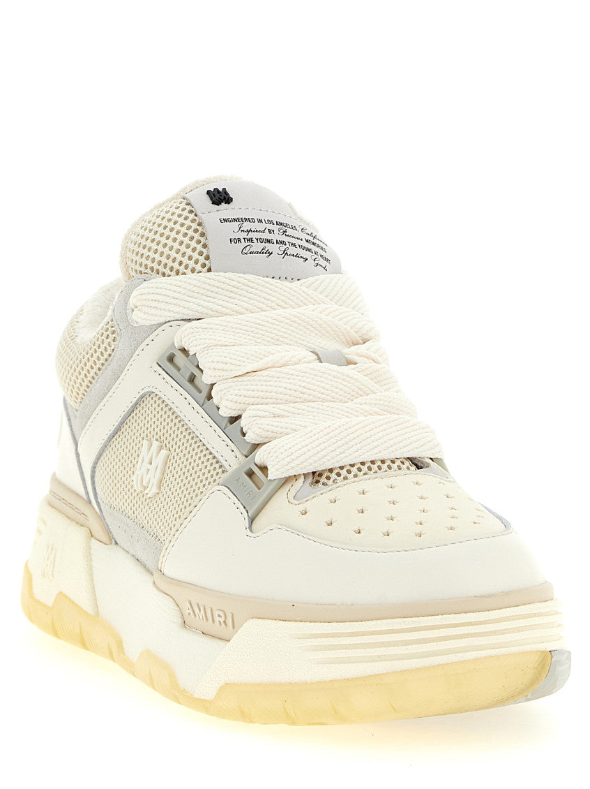 White MA-1 Logo Sneakers 2