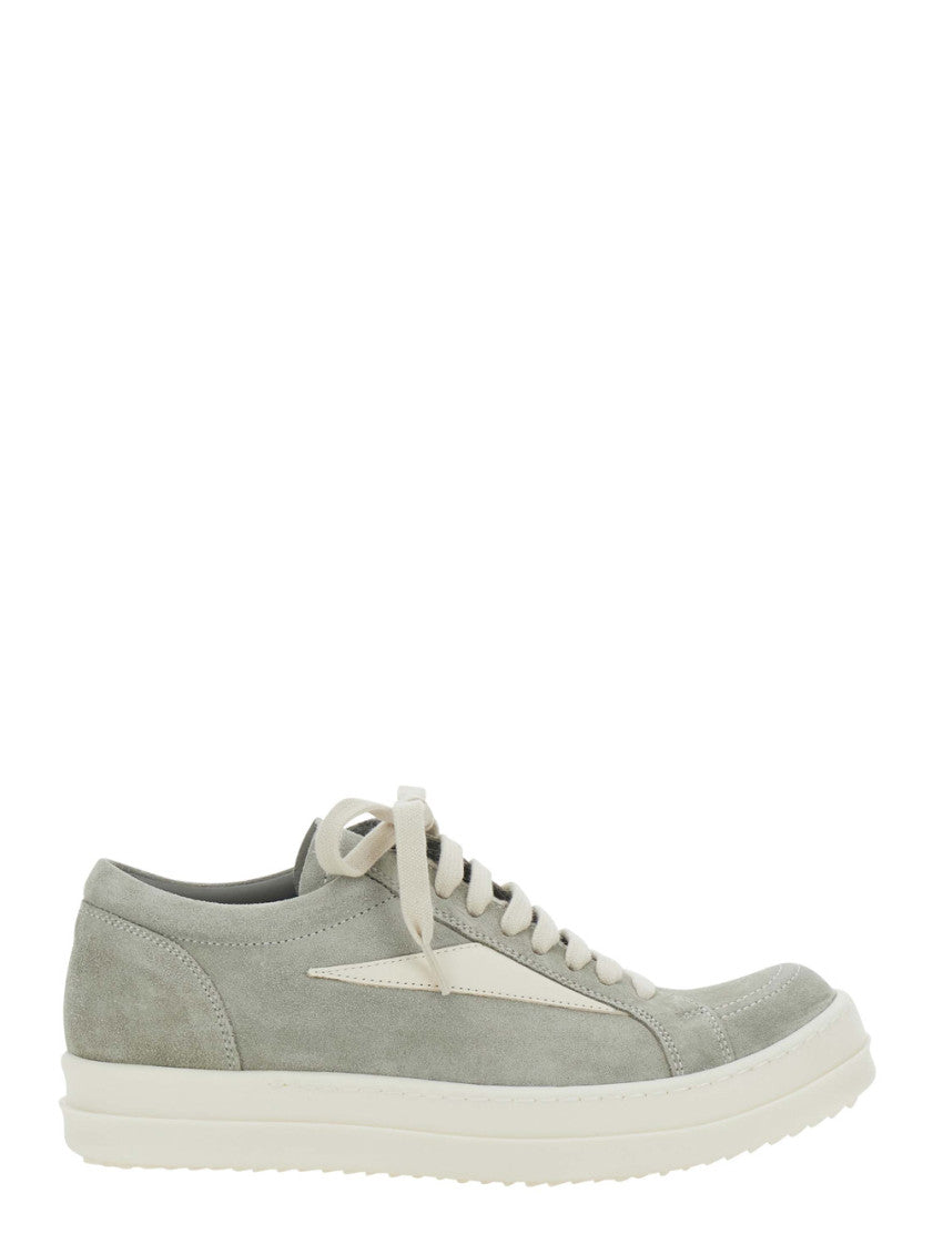 Grey Vintage Suede Sneakers 1