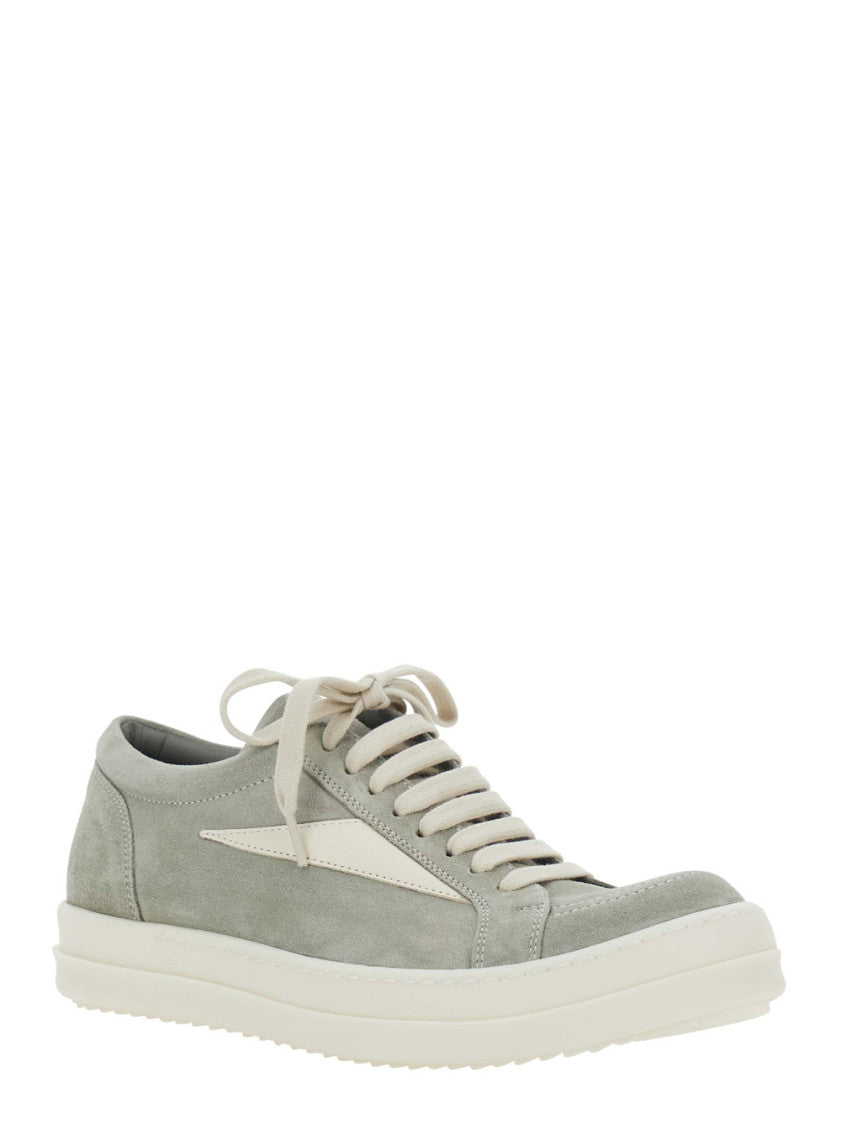 Grey Vintage Suede Sneakers 2