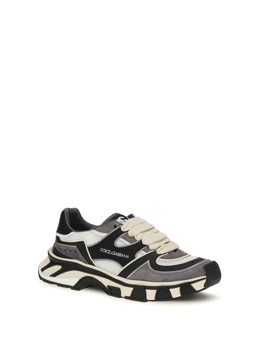 Black White Airmaster Logo Sneakers 2