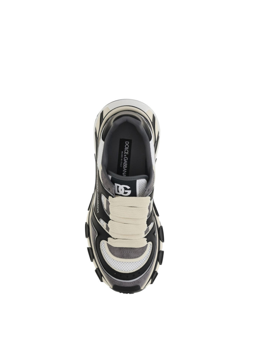 Black White Airmaster Logo Sneakers 3