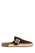 Brown Mellow Suede Mules 1