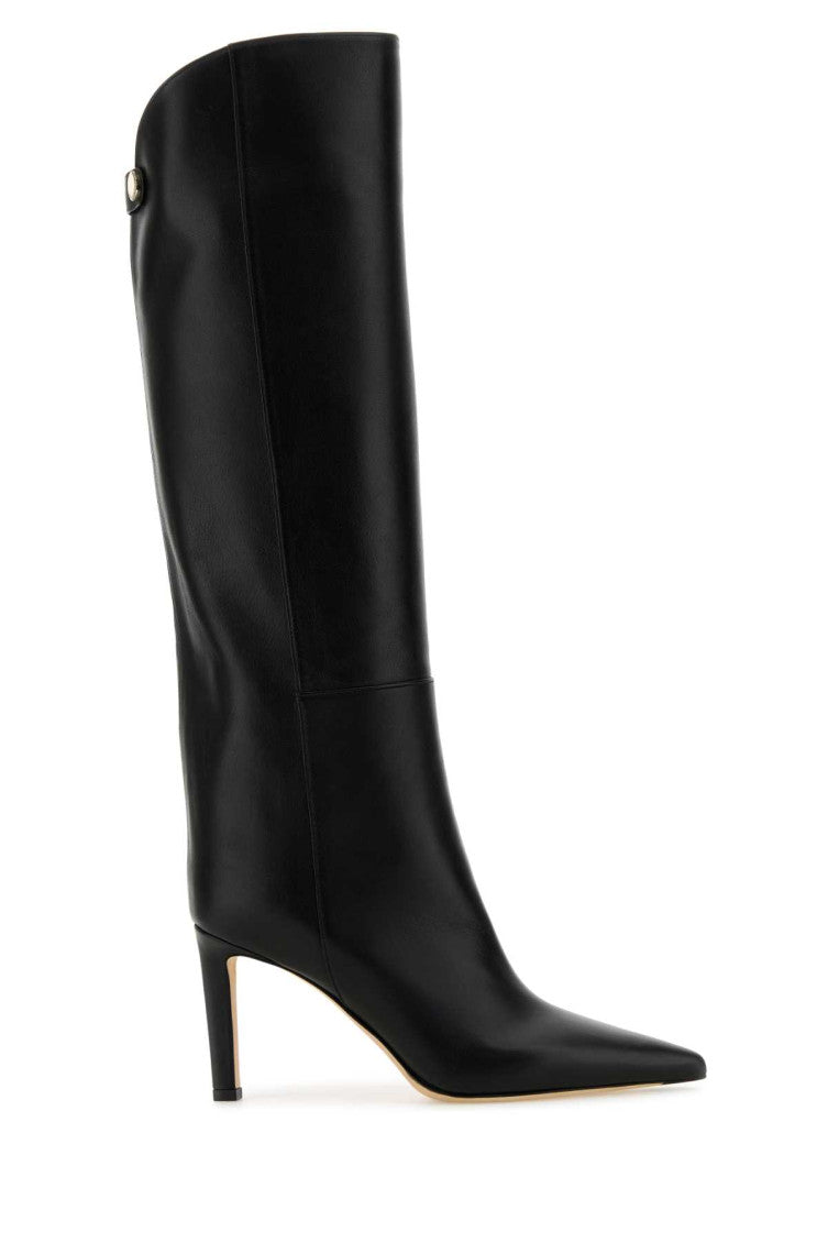 Black Leather Boots 1