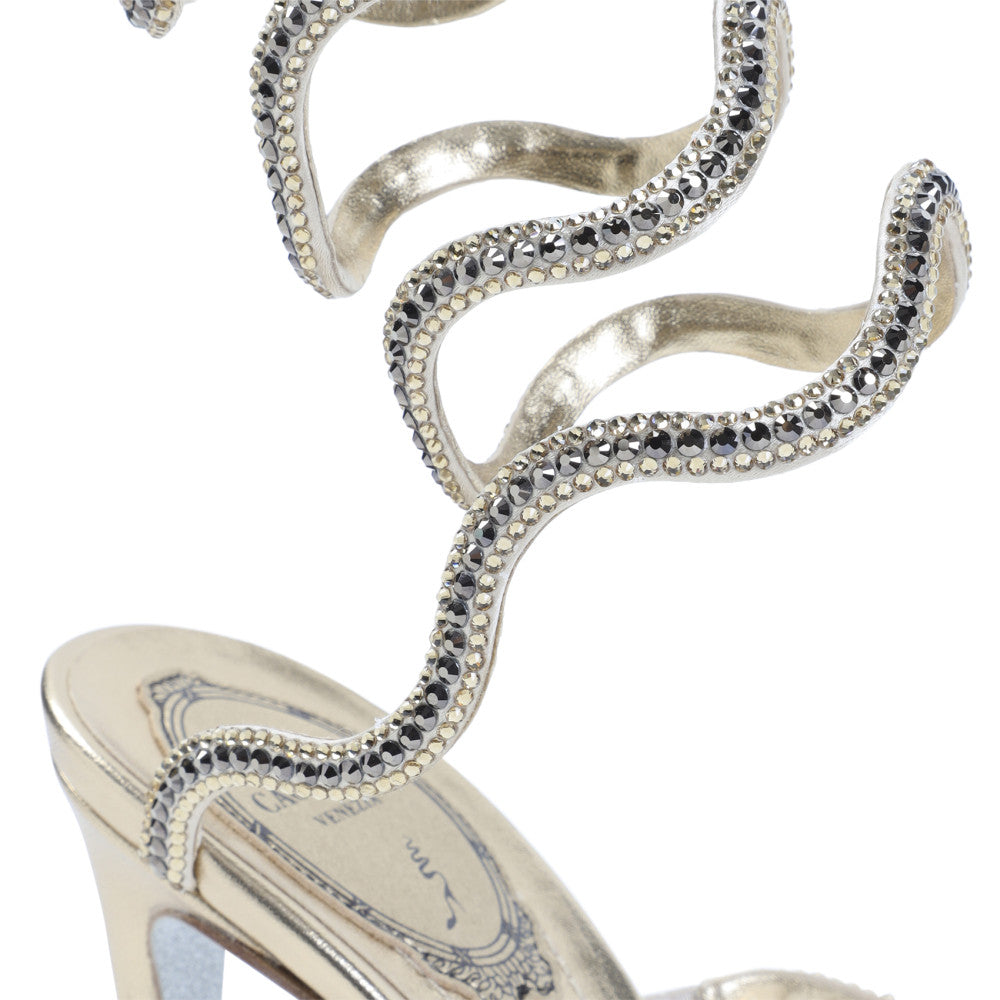 Gold Embellished Heels 4