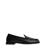 Black Leather Loafers 1
