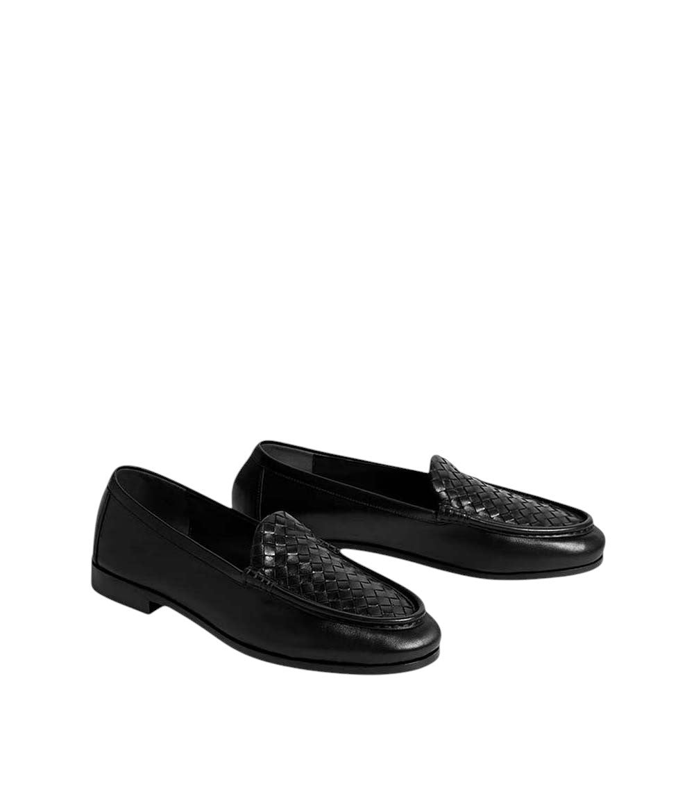 Black Leather Loafers 2