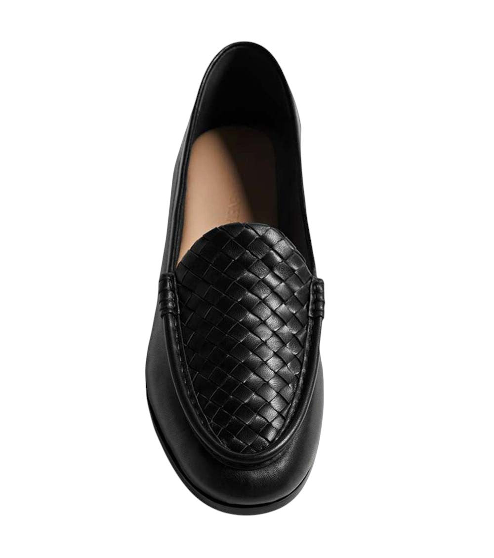 Black Leather Loafers 3