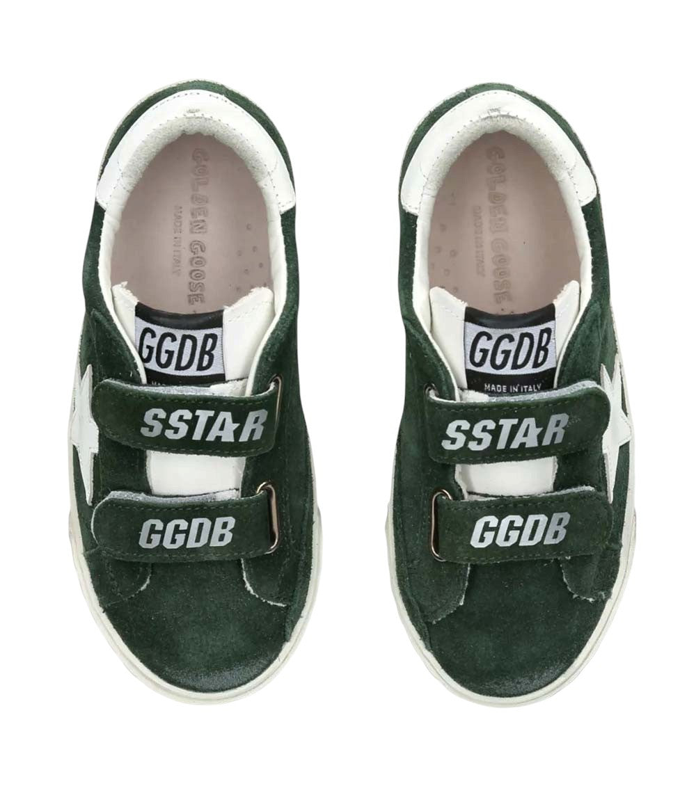 Babies Dark Green Logo Sneakers 2
