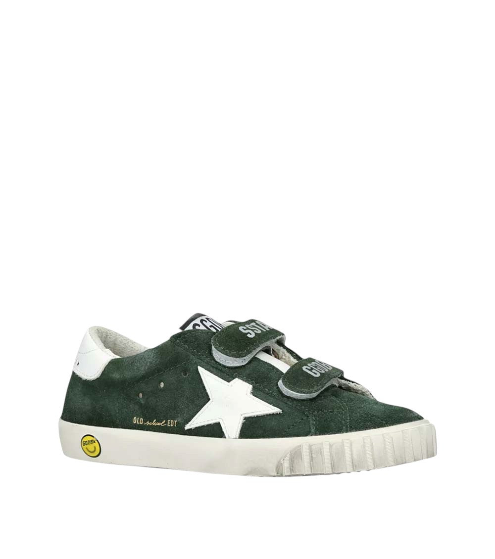 Babies Dark Green Logo Sneakers 3