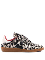 Black Printed Beth Sneakers 1